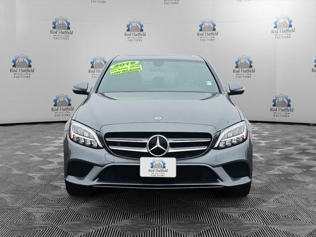 used 2019 Mercedes-Benz C-Class car, priced at $23,897