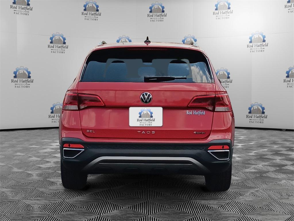 used 2022 Volkswagen Taos car, priced at $20,600