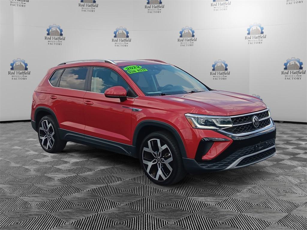 used 2022 Volkswagen Taos car, priced at $20,600