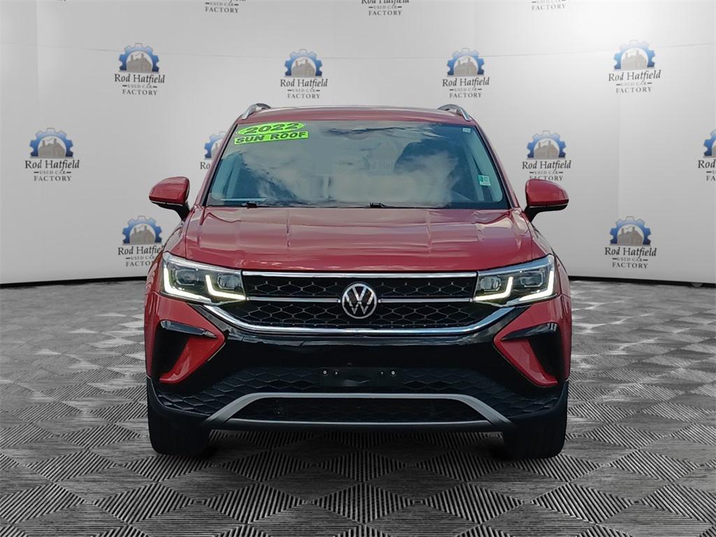 used 2022 Volkswagen Taos car, priced at $20,600
