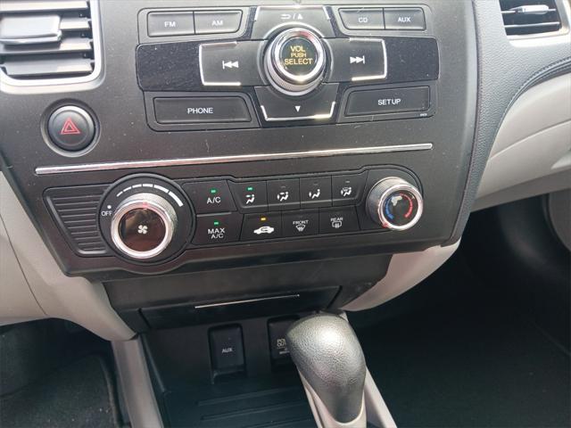 used 2015 Honda Civic car, priced at $13,998