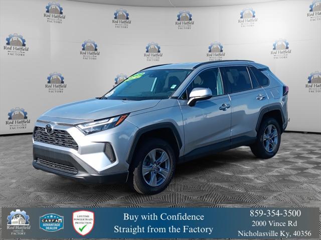 used 2022 Toyota RAV4 car, priced at $28,152