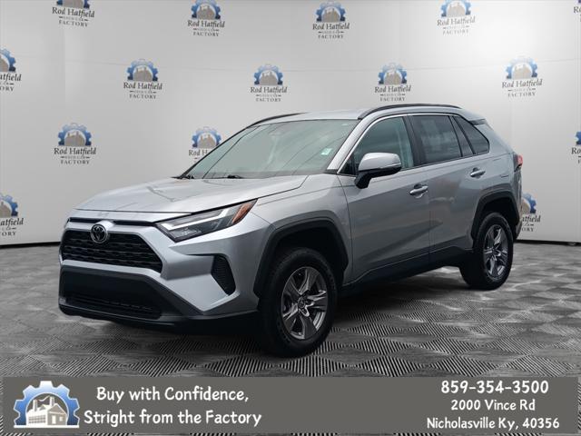 used 2022 Toyota RAV4 car, priced at $29,702