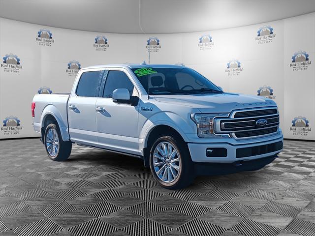 used 2018 Ford F-150 car, priced at $32,800