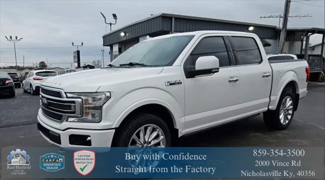 used 2018 Ford F-150 car, priced at $33,255