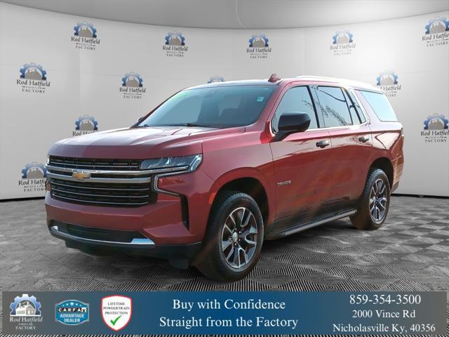 used 2021 Chevrolet Tahoe car, priced at $42,211