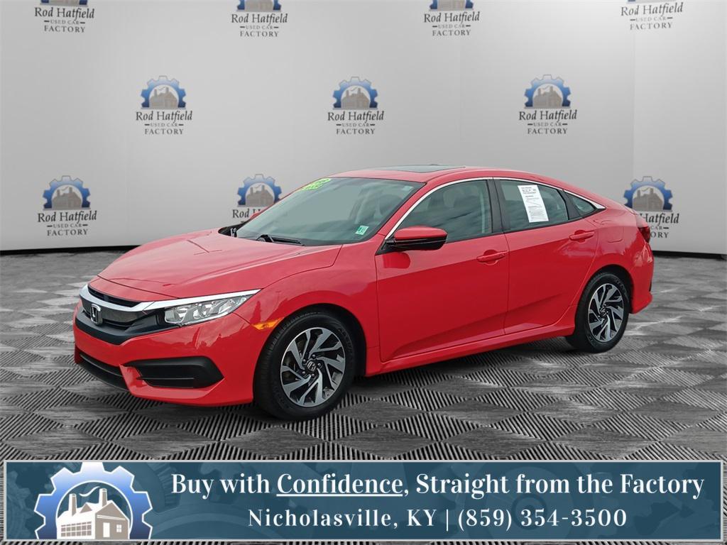 used 2016 Honda Civic car, priced at $18,888