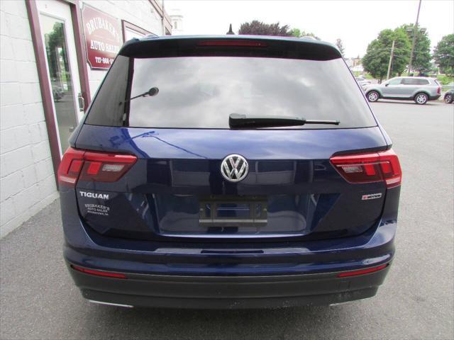 used 2021 Volkswagen Tiguan car, priced at $17,900