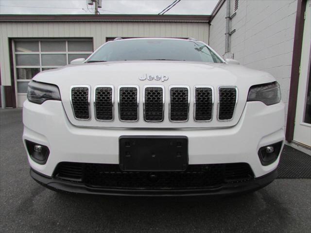 used 2021 Jeep Cherokee car, priced at $23,900