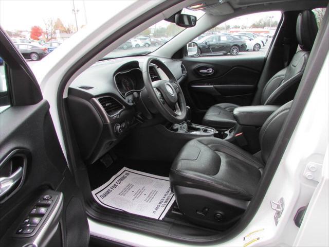 used 2021 Jeep Cherokee car, priced at $23,900