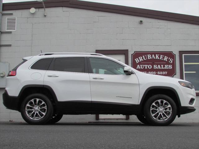 used 2021 Jeep Cherokee car, priced at $23,900