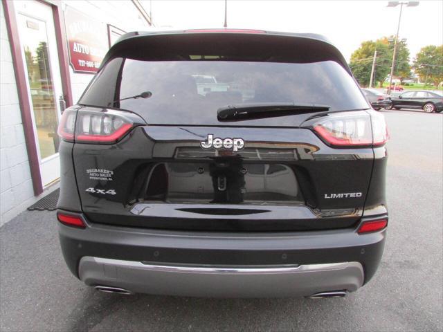 used 2021 Jeep Cherokee car, priced at $22,900