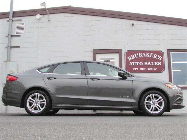 used 2018 Ford Fusion Hybrid car, priced at $13,900
