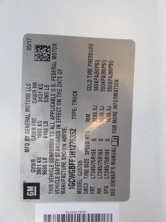 used 2017 Chevrolet Express 2500 car, priced at $22,900