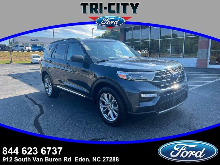 used 2022 Ford Explorer car, priced at $37,265