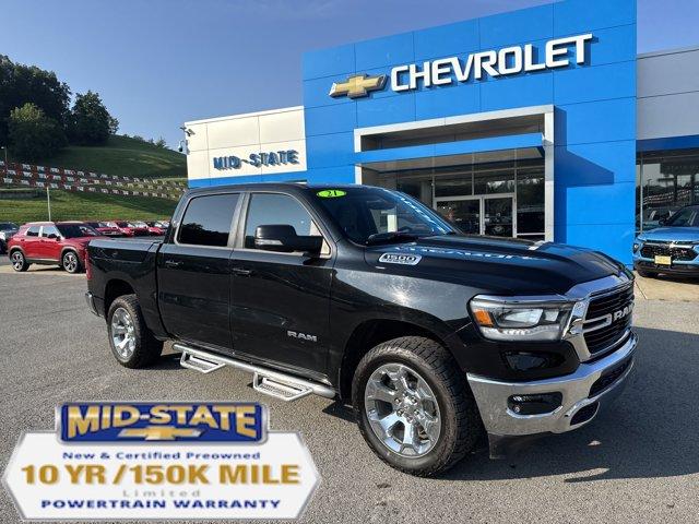 used 2021 Ram 1500 car, priced at $33,014