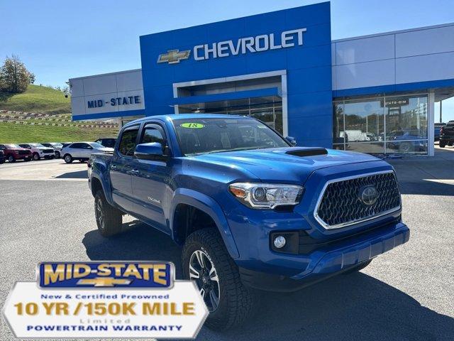 used 2018 Toyota Tacoma car, priced at $28,588