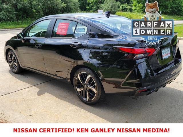used 2024 Nissan Versa car, priced at $18,391