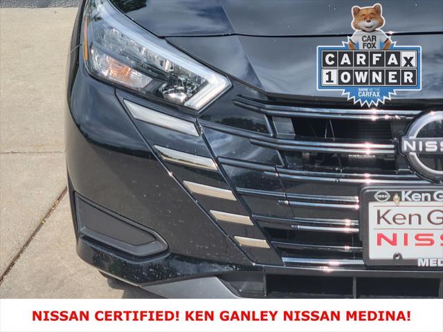 used 2024 Nissan Versa car, priced at $18,391