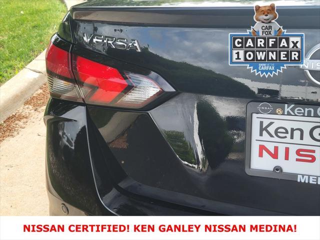 used 2024 Nissan Versa car, priced at $18,391