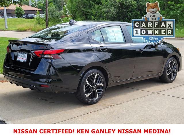used 2024 Nissan Versa car, priced at $18,391