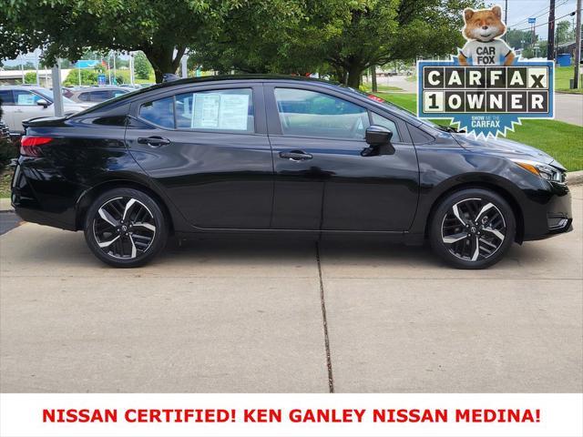 used 2024 Nissan Versa car, priced at $18,391