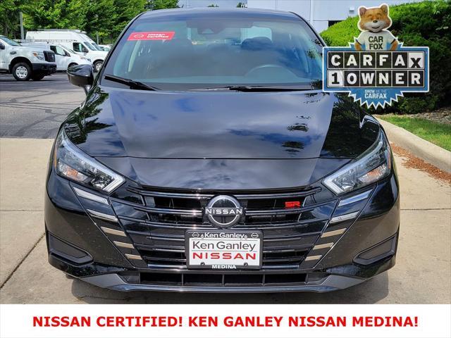 used 2024 Nissan Versa car, priced at $18,391