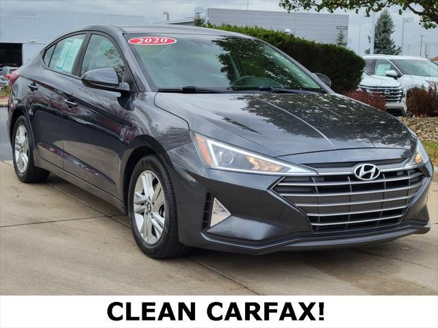 used 2020 Hyundai Elantra car, priced at $12,498