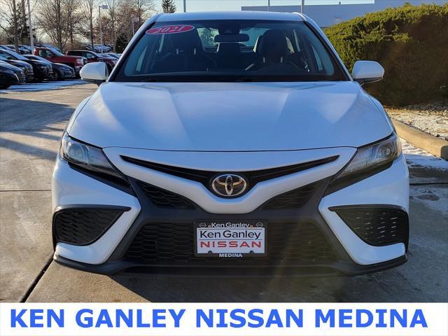 used 2021 Toyota Camry car, priced at $21,881