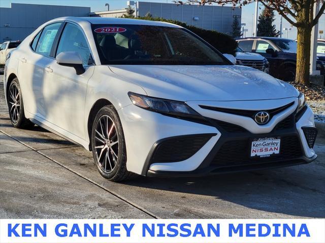 used 2021 Toyota Camry car, priced at $21,881