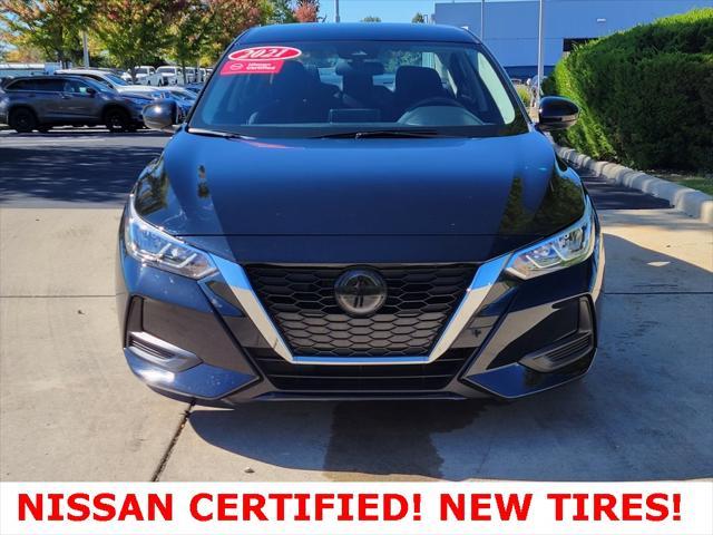 used 2021 Nissan Sentra car, priced at $18,393