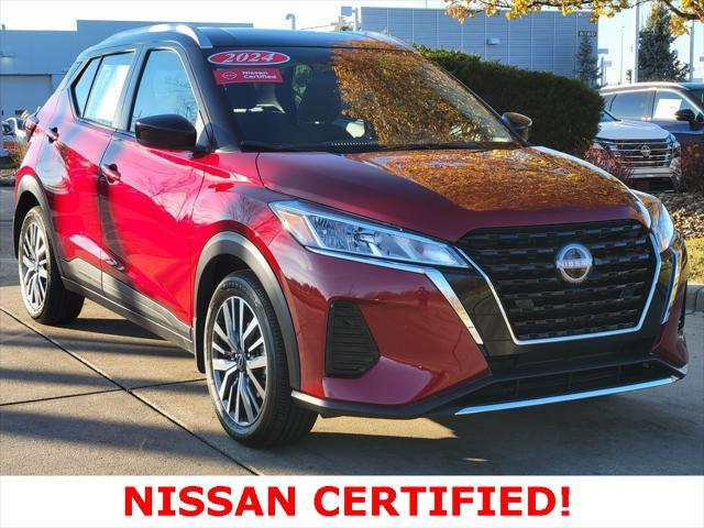 used 2024 Nissan Kicks car, priced at $20,230