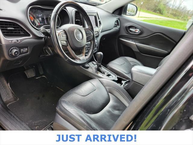 used 2021 Jeep Cherokee car, priced at $17,947