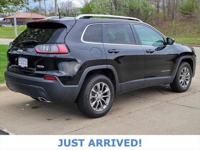 used 2021 Jeep Cherokee car, priced at $17,947