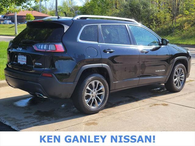 used 2021 Jeep Cherokee car, priced at $17,239