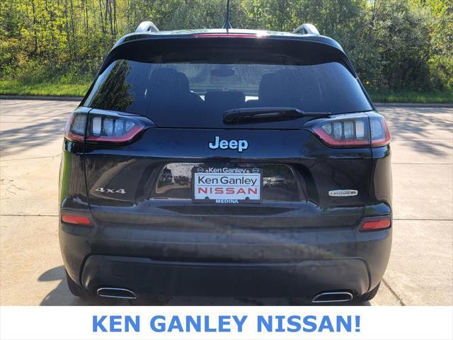 used 2021 Jeep Cherokee car, priced at $17,239