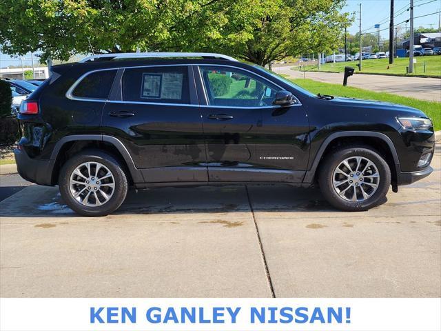 used 2021 Jeep Cherokee car, priced at $17,239