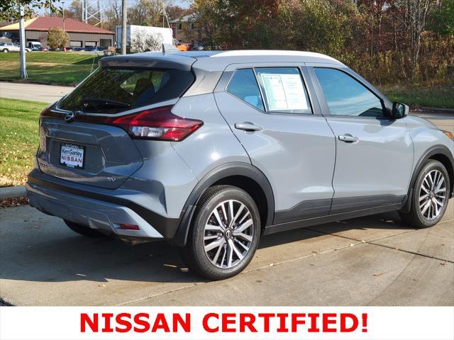 used 2023 Nissan Kicks car, priced at $20,470