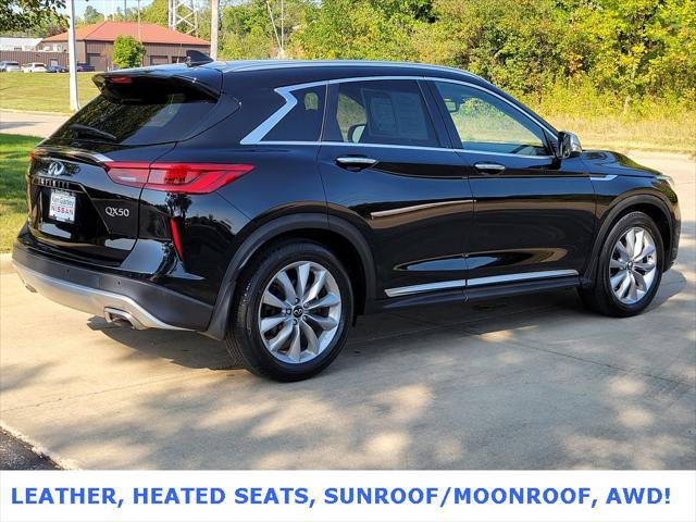 used 2021 INFINITI QX50 car, priced at $25,441