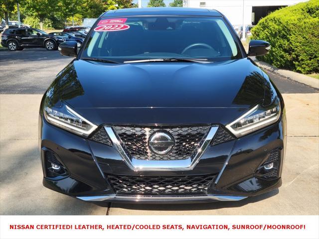 used 2022 Nissan Maxima car, priced at $31,474