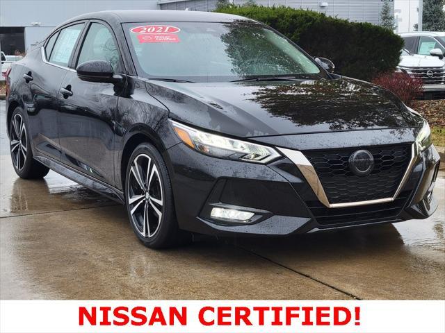 used 2021 Nissan Sentra car, priced at $18,842