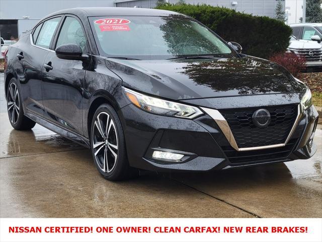 used 2021 Nissan Sentra car, priced at $18,441