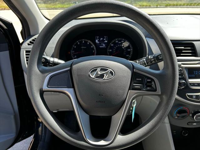 used 2015 Hyundai Accent car, priced at $7,991