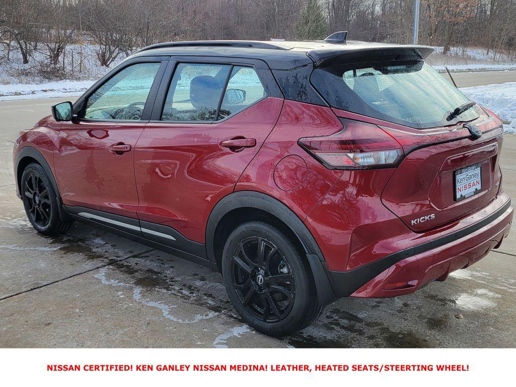 used 2024 Nissan Kicks car, priced at $19,495