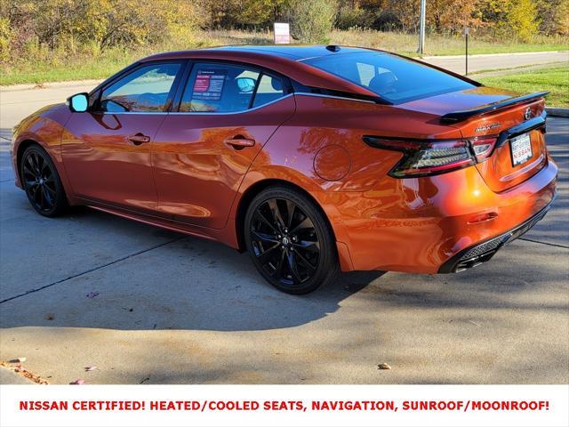 used 2022 Nissan Maxima car, priced at $29,998