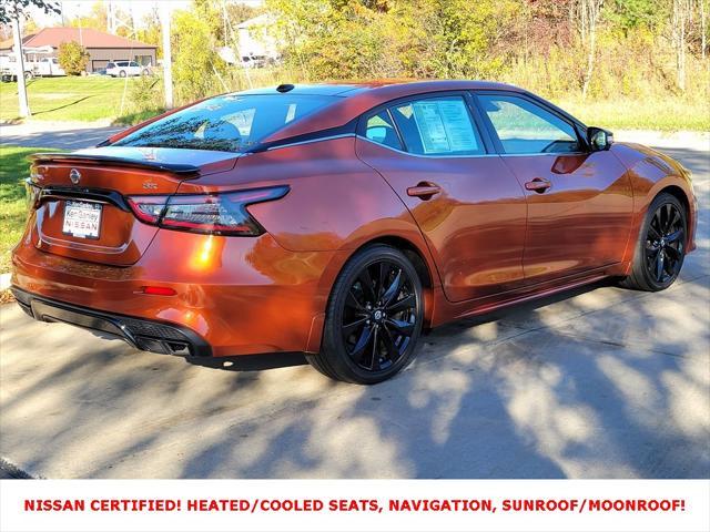 used 2022 Nissan Maxima car, priced at $29,998