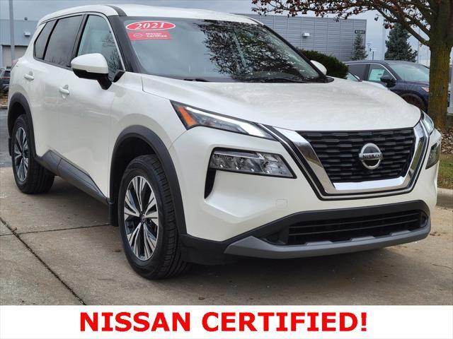 used 2021 Nissan Rogue car, priced at $22,874