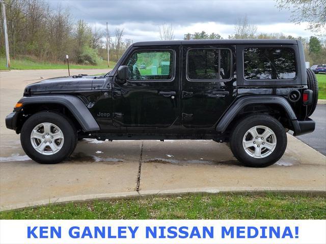 used 2023 Jeep Wrangler car, priced at $35,649