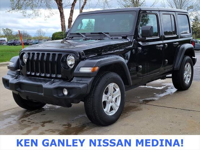 used 2023 Jeep Wrangler car, priced at $35,649