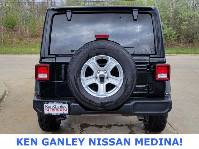 used 2023 Jeep Wrangler car, priced at $35,649